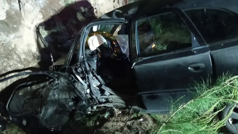 Accidente de tráfico en N 121 