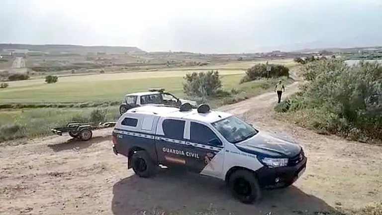 Bucan a un mujer de 53 años desaparecida en Los Arcos. GUARDIA CIVIL