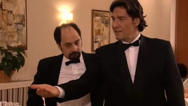 El actor Luis Lorenzo en una escena de La Que Se Avecina.