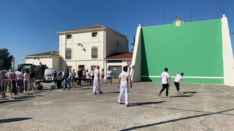 Dia de la pelota en Cadreita. CEDIDA