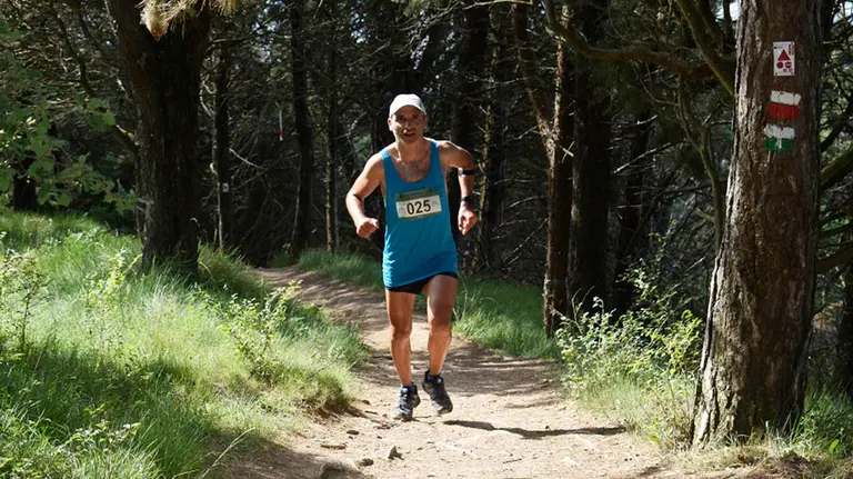 Nueva edición de la carrera de montaña San Cristóbal Xtrem en Aizoain. Cedida.