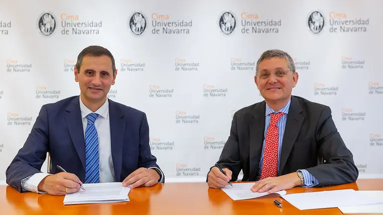 Javier Cortajarena y José Andrés Gómez Cantero