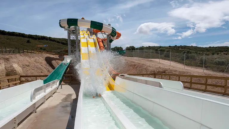 La nueva atracción acuática de 'Los Rápidos', en Sendaviva.