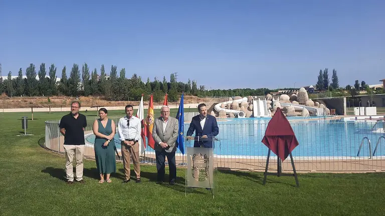 Inauguración del Complejo Deportivo Municipal Clara Campoamor de Tudela. AYUNTAMIENTO DE TUDELA