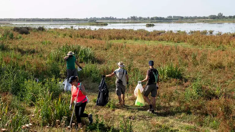 Recogida de basura. CEDIDA