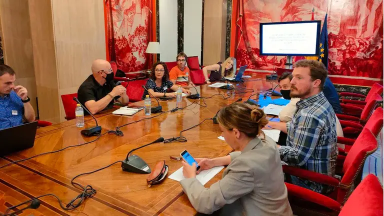 Entidades locales de Navarra reclaman agilizar la modernización de la actual estructura ferroviaria. CEDIDO