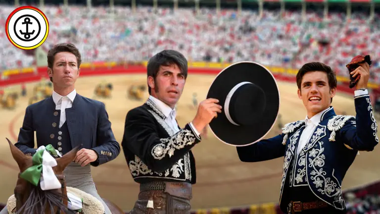 Leonardo Hernández, Roberto Armendáriz y Guillermo Hermoso de Mendoza, el cartel de rejones para el 6 de julio de 2022 en Pamplona.