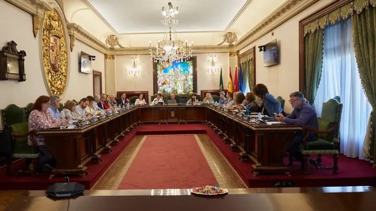 Pleno del Ayuntamiento de Pamplona. IÑIGO ALZUGARAY