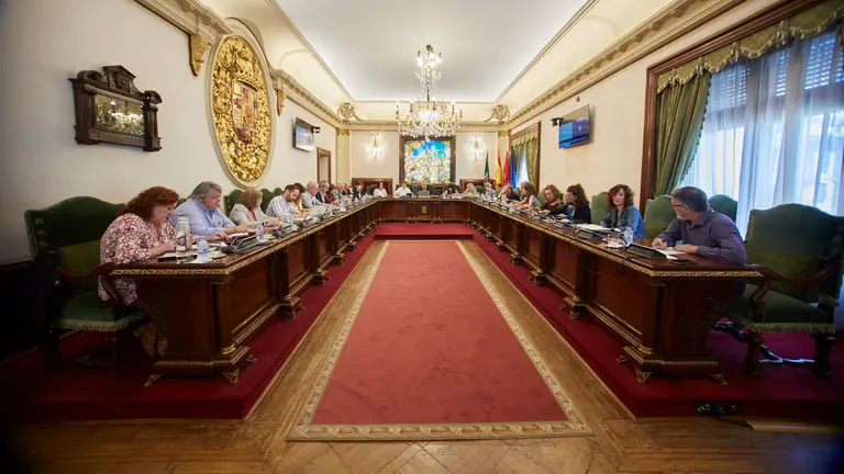 Pleno del Ayuntamiento de Pamplona. IÑIGO ALZUGARAY