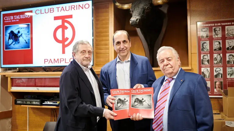 El Club Taurino de Pamplona presenta su revista 2022. PABLO LASAOSA