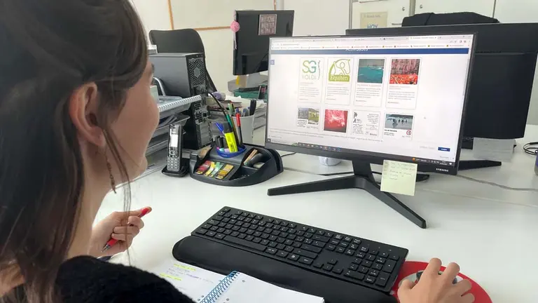 En la nueva plataforma digital de Cocemfe se pueden encontrar ofertas de empleo, actividades de ocio y talleres de empoderamiento. CEDIDA