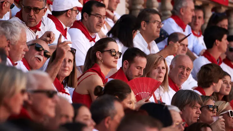 Sexta corrida de la Feria del Toro de San Fermín 2022 con toros de Jandilla para Ginés Marín, Alejandro Talavante y Diego Urdiales. PABLO LASAOSA