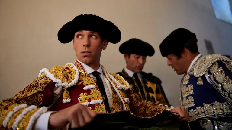 Sexta corrida de la Feria del Toro de San Fermín 2022 con toros de Jandilla para Ginés Marín, Alejandro Talavante y Diego Urdiales. IRANZU LARRASOAÑA