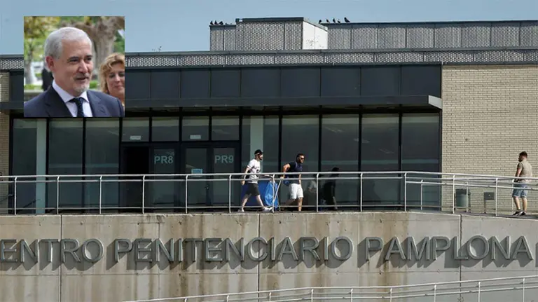 Pedro Lacal, nuevo director de la cárcel de Pamplona. ARCHIVO