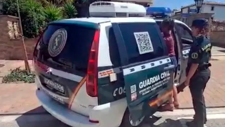 Atendida en Zariquiegui una peregrina de 51 años exhausta por el calor. GUARDIA CIVIL