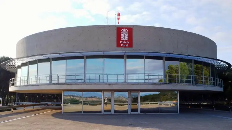 Imagen de archivo de la comisaría de la Policía Foral en Tudela.