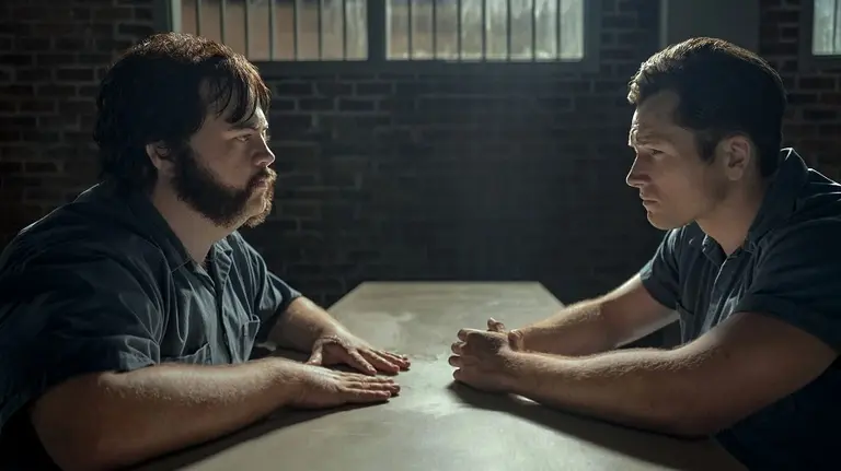 Taron Edgerton y Paul Walter en la última serie de Apple TV +, Black Bird