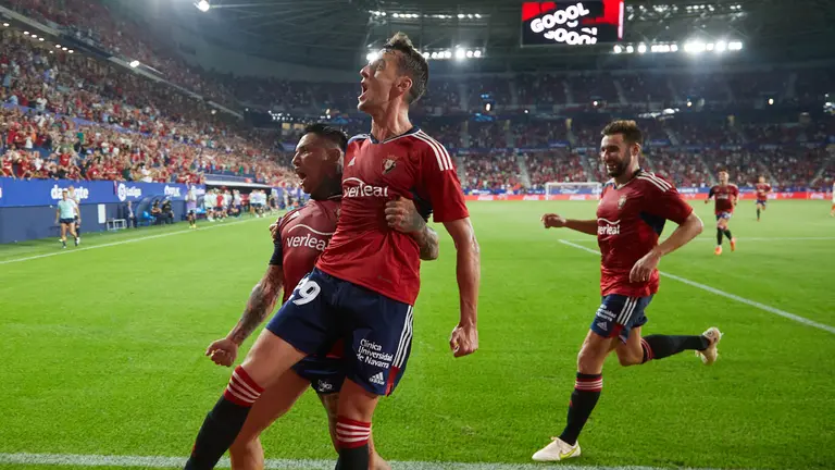 Primer partido de la temporada 2022/23 de la Liga Santander entre CA Osasuna y Sevilla CF disputado en el estadio de El Sadar. IÑIGO ALZUGARAY