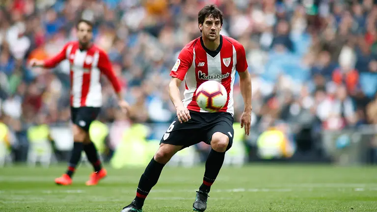 Mikel San Jose en un partido entre el Athletic y el Real Madrid. Oscar J. Barroso / AFP7 / Europapress.