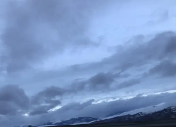 Se prevén tormentas para este martes en el Pirineo Navarroa. CEDIDA