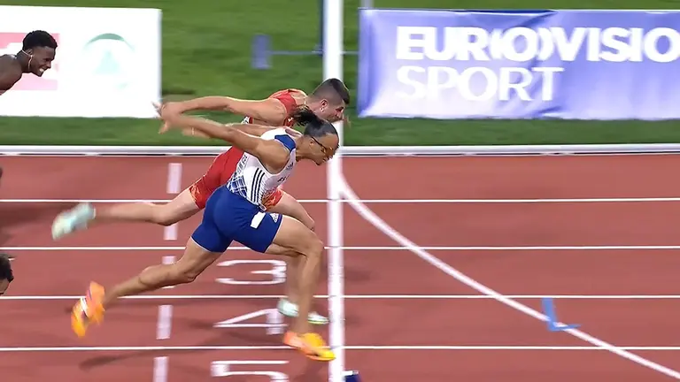 El navarro Asier Martínez se lleva el oro, ¡por una milésima!