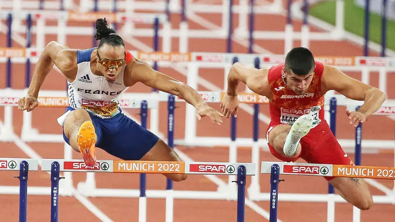 Pascal Martinot-Lagarde y, Asier Martinez en el Europeo 2022 en Munich. Photo Laurent Lairys / DPPI
Laurent Lairys / DPPI / AFP7 / Europa Press.