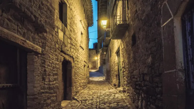 Gallipienzo, calle San Pedro. CEDIDA