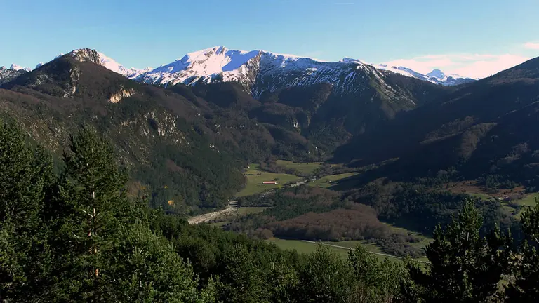 La pareja de excursionistas se perdió en Belagua mientras avanzaba por la zona de Ukerdi. ARCHIVO