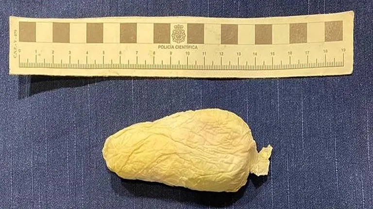 Imagen de la anfetamina intervenida. POLICÍA NACIONAL