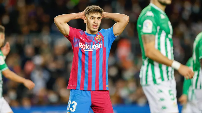 Abde Ezzalzouli con la camiseta del FC Barcelona.
Xavi Bonilla / AFP7 / Europa Press. (Foto de ARCHIVO)