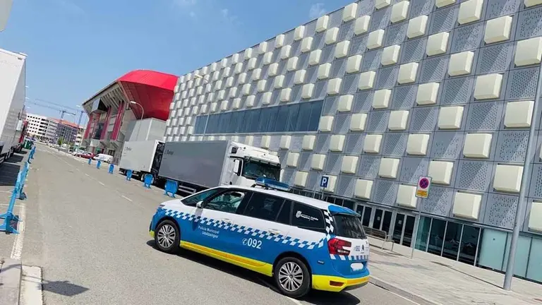 La Policía Municipal de Pamplona cortará las calles aledañas al Navarra Arena durante el concierto de C Tangana. CEDIDA