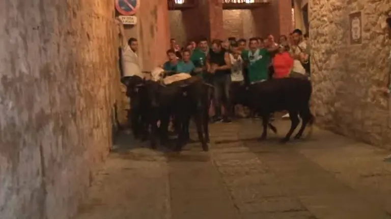 Encierro del "No pasarán" en Peñíscola.