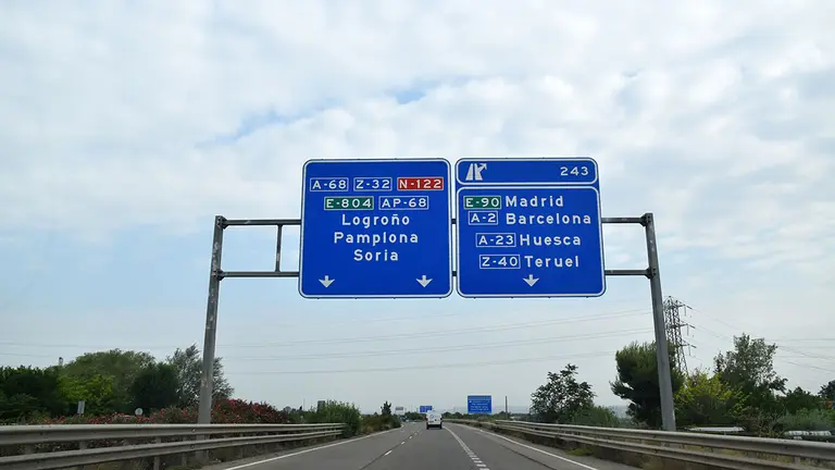 Imagen de la Autovía A-68. Vasyatka1/WIKIPEDIA COMMONS