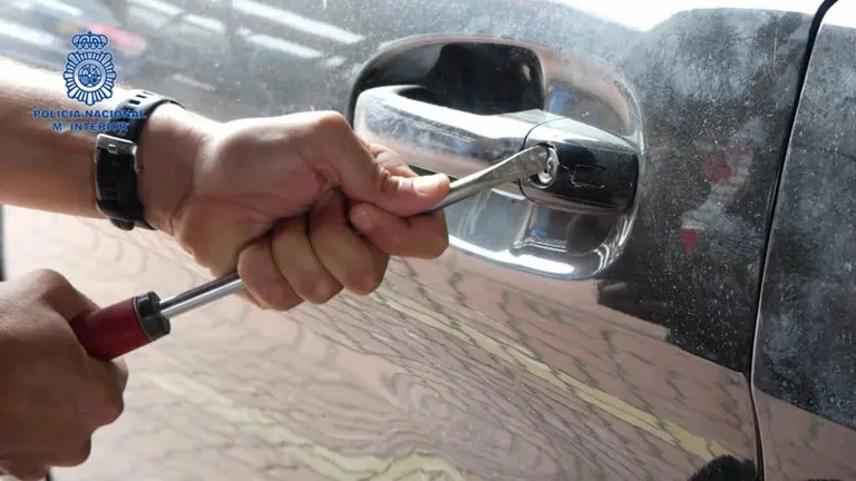 Los ladrones vendieron algunos de los enseres robados. POLICÍA NACIONAL