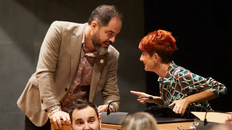 Pleno del Parlamento de Navarra. IÑIGO ALZUGARAY