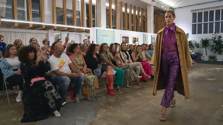 Pasarela de Desirée Arellano MATSU STUDIO en Pamplona. CEDIDA