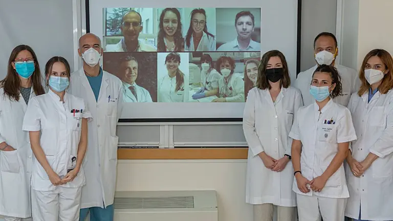 Profesionales de los servicios de Microbiología y de Bioquímica que han participado en el proyecto Savin. CLÍNICA UNIVERSIDAD DE NAVARRA