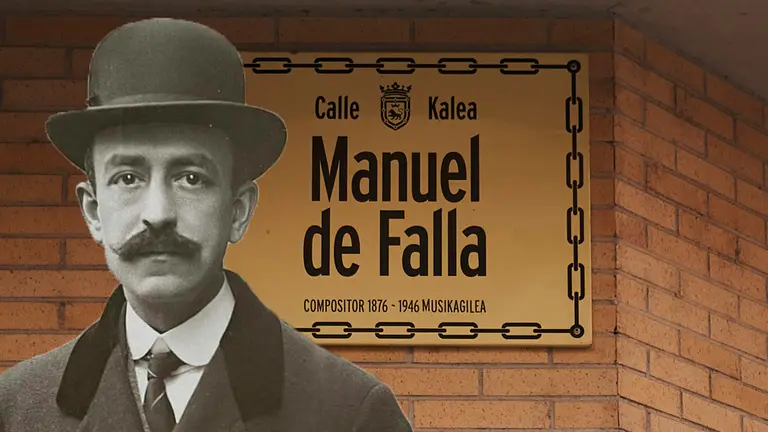 Calle Manuel de Falla de Pamplona. PABLO LASAOSA