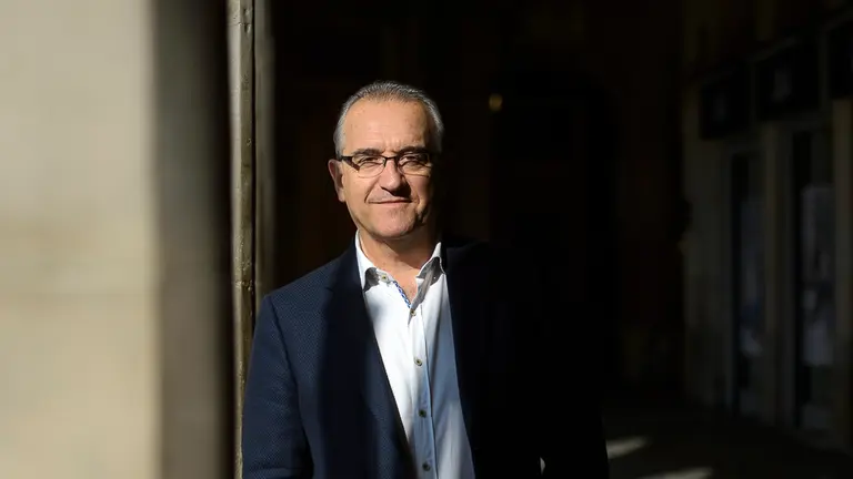 El candidato a las primarias de UPN para la alcaldía de Pamplona, Enrique Maya. PABLO LASAOSA (5)