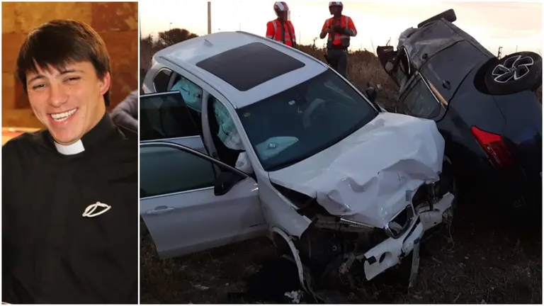 El fallecido en el accidente era el párroco de Caparroso y Peralta. CEDIDA