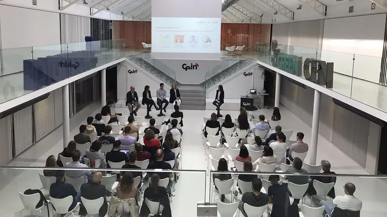 Acto de despedida de las cuatro start-ups celebrado en CEIN. GOBIERNO DE NAVARRA