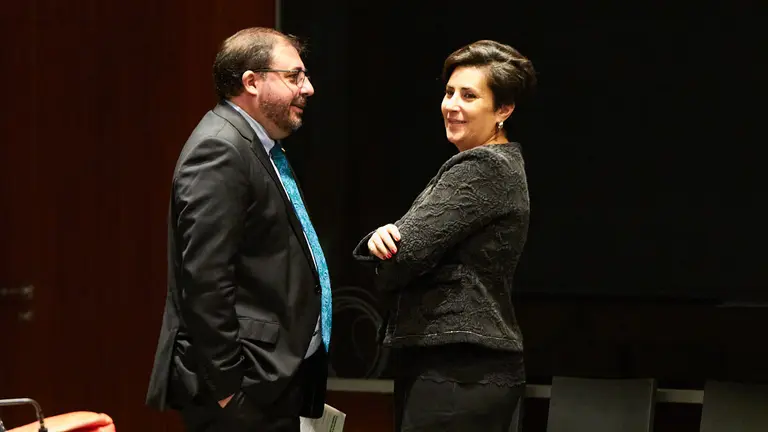 Pleno del Parlamento de Navarra. IÑIGO ALZUGARAY