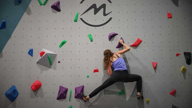 Imagen del rocódromo. - ERREA