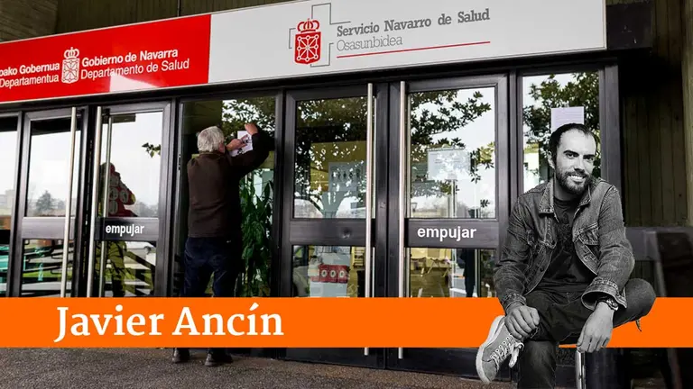 La Plataforma Navarra de Salud se concentra dentro de la jornada estatal de lucha contra las listas de espera-IÑIGO-ALZUGARAY