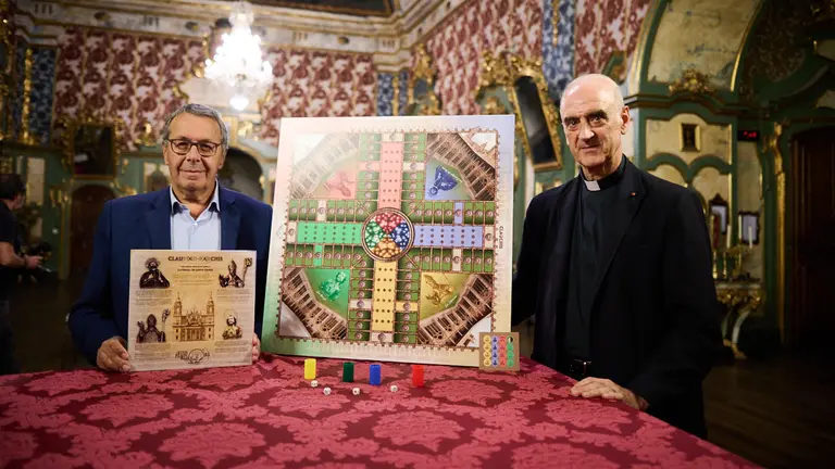  El Museo Catedral de Pamplona presenta el 'Clauchis'. PABLO LASAOSA