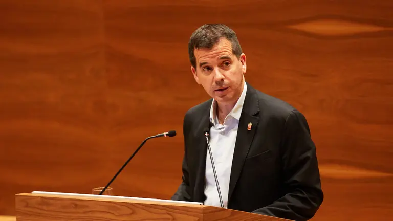 Pleno del Parlamento de Navarra. Irujo. IÑIGO ALZUGARAY