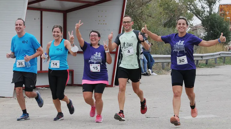 Caparroso celebra la séptima edición del Trail Peña Roya con victoria final para Alberto Azparren y Maite Beregaña. AMAYA LUQUI