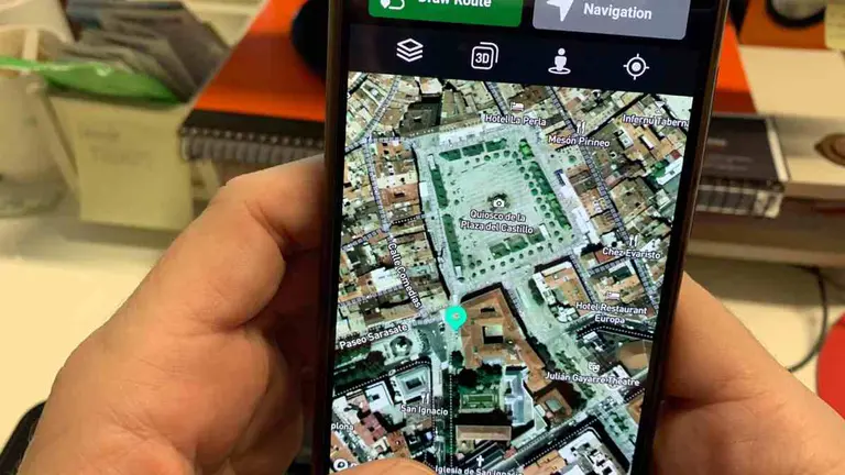 Un usuario de Google Street View, la aplicación que va a desaparecer. ARCHIVO