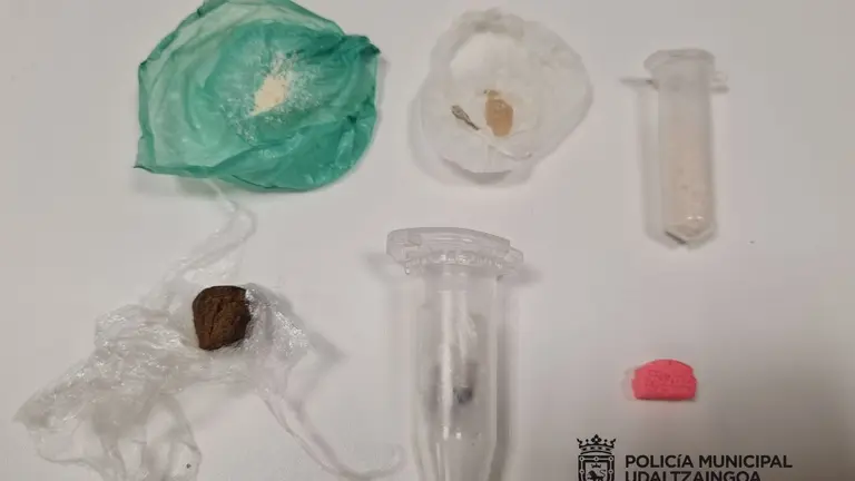 Imagen de una de las incautaciones de este fin de semana. POLICÍA MUNICIPAL