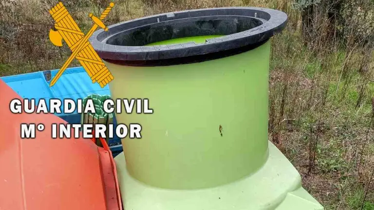 Material recuperado por la Guardia Civil. GUARDIA CIVIL DE NAVARRA